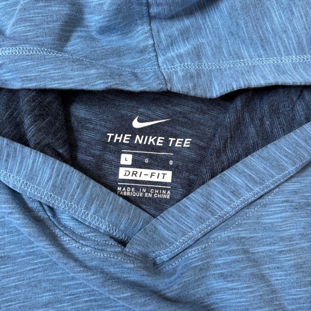 Nike Jordan UNC Hoodie Mens Blue North Carolina Tar Heels Dri-FIT SIZE L - Picture 3 of 5